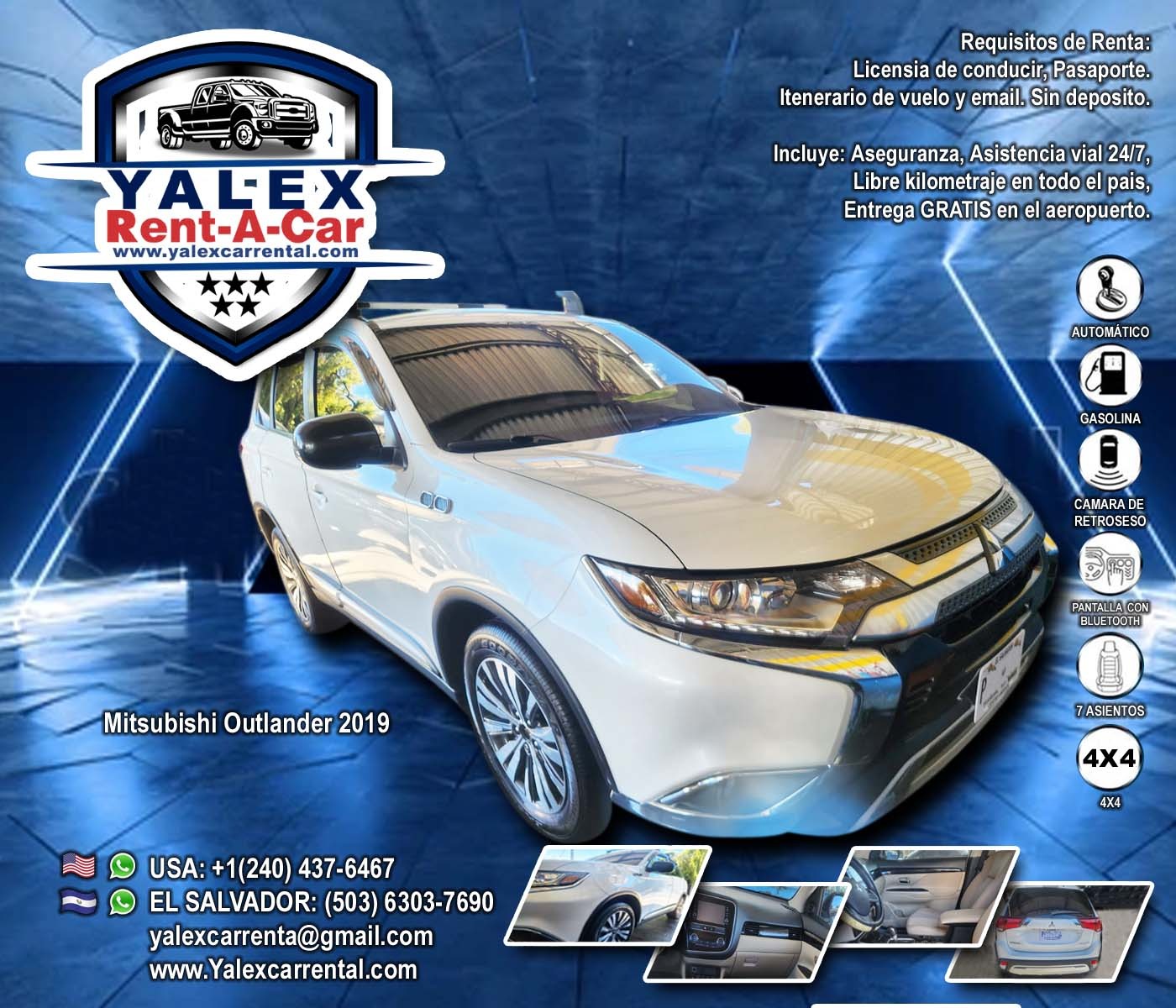 Mitsubishi Outlander Blanco 2019 (P533EA)